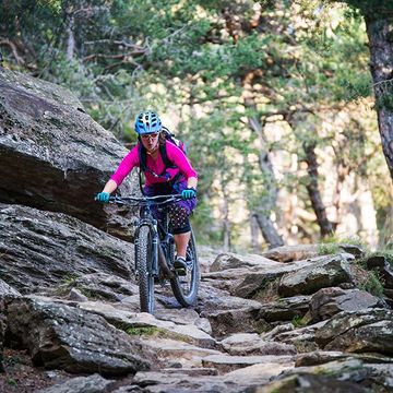 female mountain biker pcos syndrome 